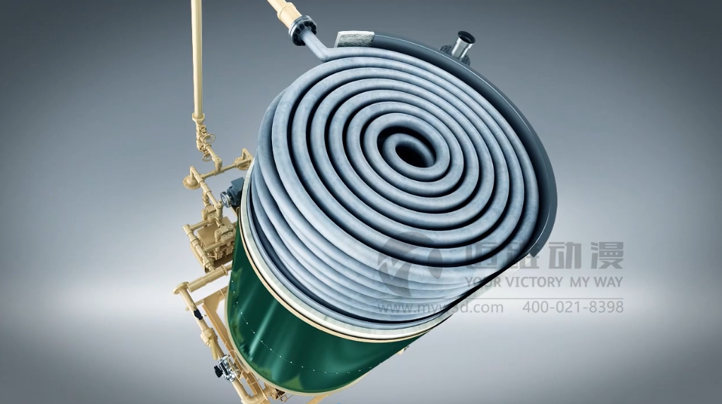 蒸汽鍋爐三維動畫演示 蒸汽鍋爐三維動畫演示