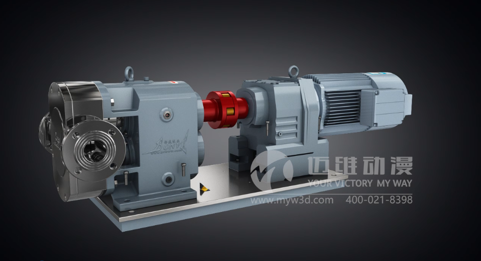 凸輪式轉(zhuǎn)子泵產(chǎn)品演示三維動(dòng)畫(huà) 凸輪式轉(zhuǎn)子泵產(chǎn)品演示三維動(dòng)畫(huà)