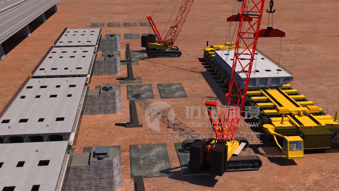 工程施工三維動畫 工程施工三維動畫