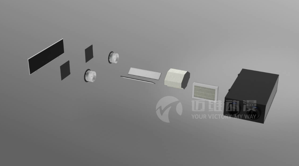 吊頂式熱回收凈化新風(fēng)機系統(tǒng)原理動畫演示 吊頂式熱回收凈化新風(fēng)機系統(tǒng)原理動畫演示