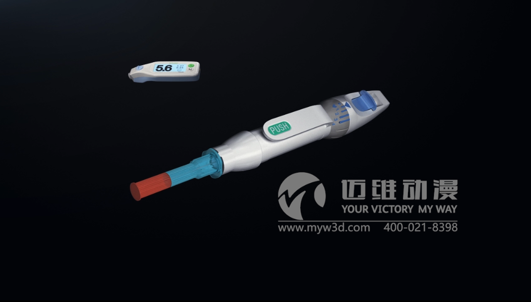 血糖儀產(chǎn)品演示三維動(dòng)畫 血糖儀產(chǎn)品演示三維動(dòng)畫