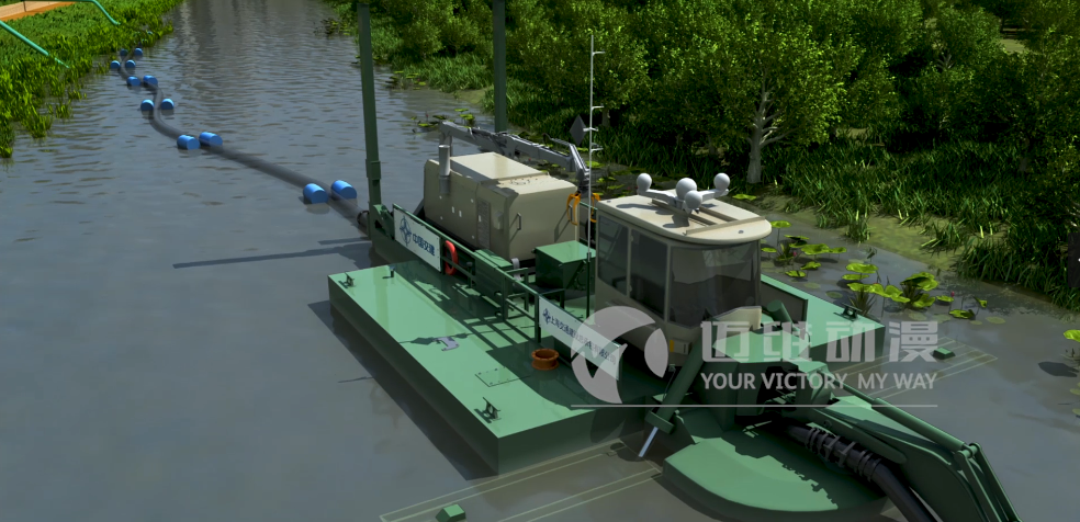 移動(dòng)式污泥處理系統(tǒng)施工三維動(dòng)畫 移動(dòng)式污泥處理系統(tǒng)施工三維動(dòng)畫