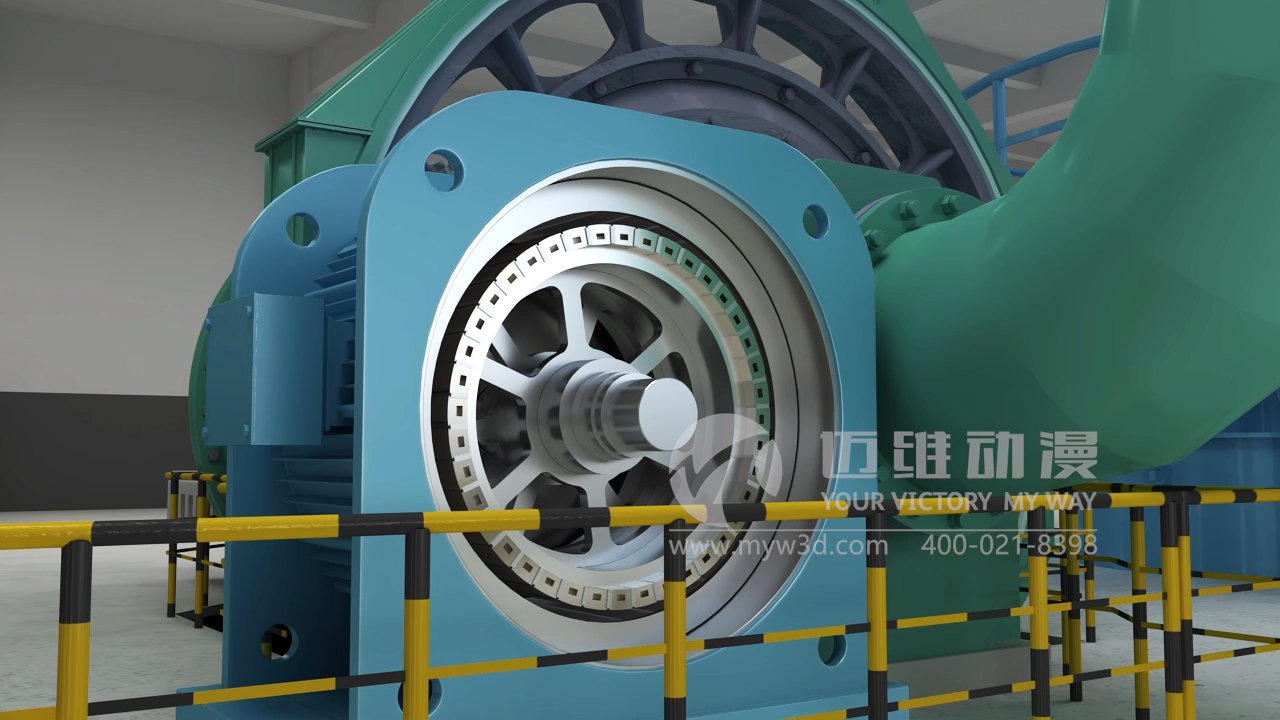 智能永磁電機(jī)產(chǎn)品演示三維動畫 智能永磁電機(jī)產(chǎn)品演示三維動畫