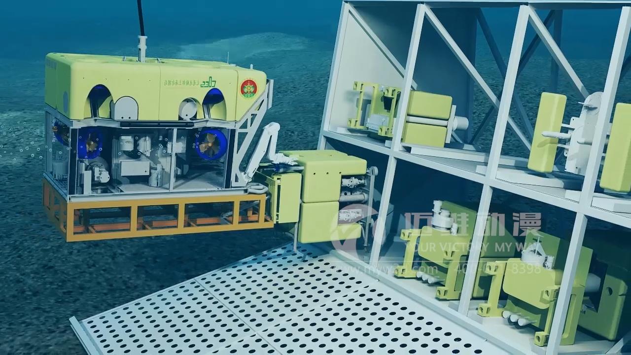 三維動畫對打撈船只程展示(圖1) 三維動畫對打撈船只程展示(圖1)
