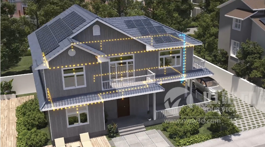 三維動畫在光伏和儲能行業(yè)中能給企業(yè)發(fā)展帶來哪些助力呢？(圖1)