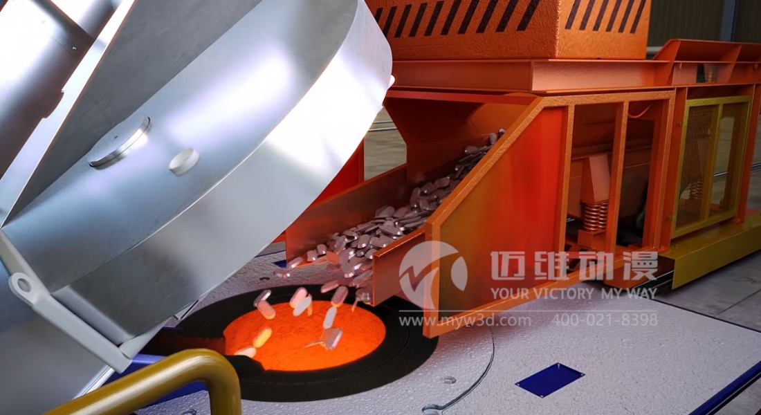 工業(yè)三維動畫，讓觀眾感受冶金工藝的獨特魅力！(圖1)