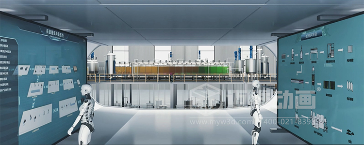 稀缺金屬循環(huán)再生過(guò)程優(yōu)化平臺(tái)三維動(dòng)畫(huà)(圖1)