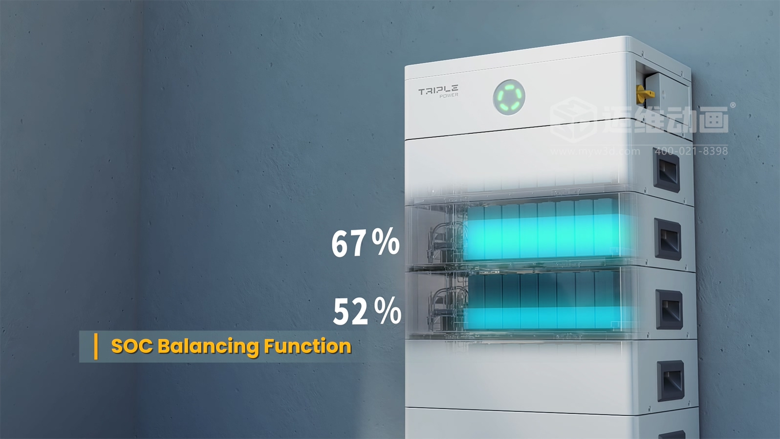 智慧光儲系統(tǒng)逆變器三維動(dòng)畫(圖4)