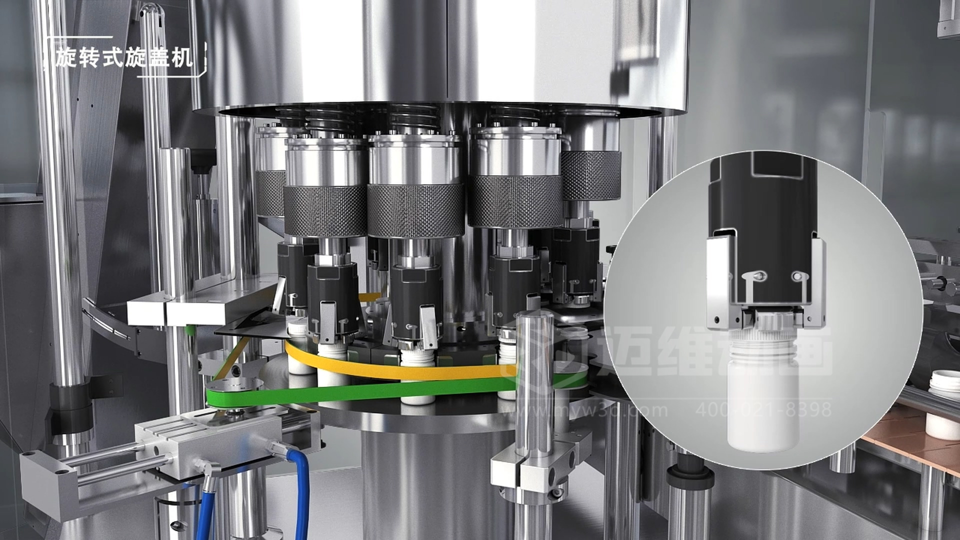 制藥機(jī)械企業(yè)推廣新思路：用三維動(dòng)畫講清生產(chǎn)工藝，工業(yè)自動(dòng)化生產(chǎn)線自帶傳播力(圖3)