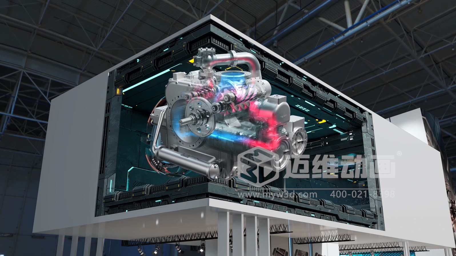用3D動(dòng)畫重構(gòu)工業(yè)品宣傳，解決 “帶不走、說不清、看不懂” 三大難題(圖6)