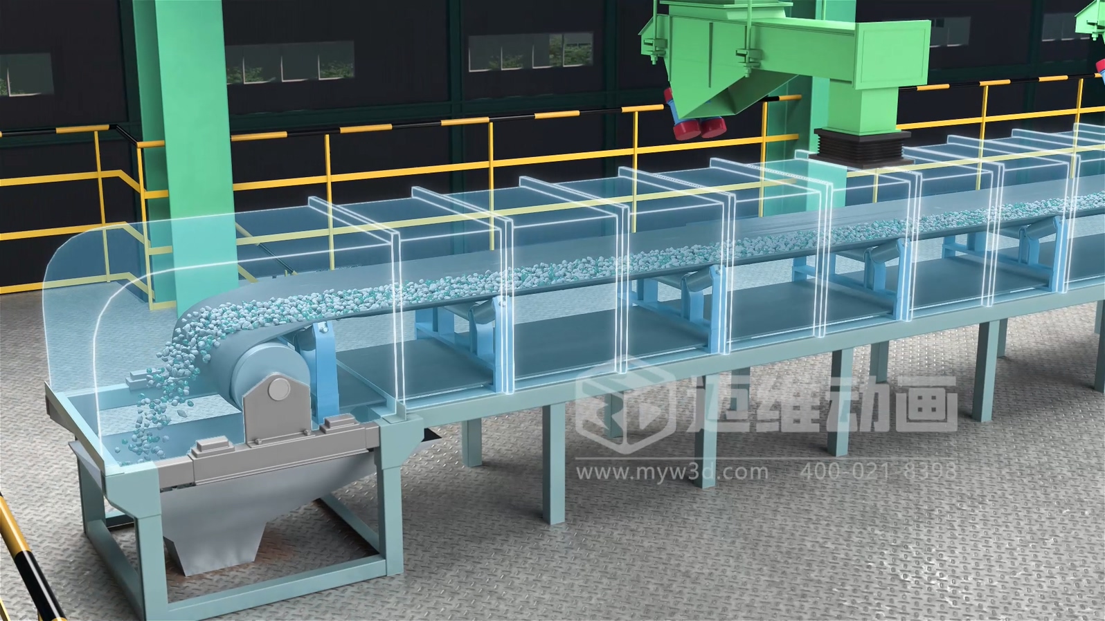 鋼包爐外精煉生產(chǎn)工藝流程三維動畫展示(圖4)