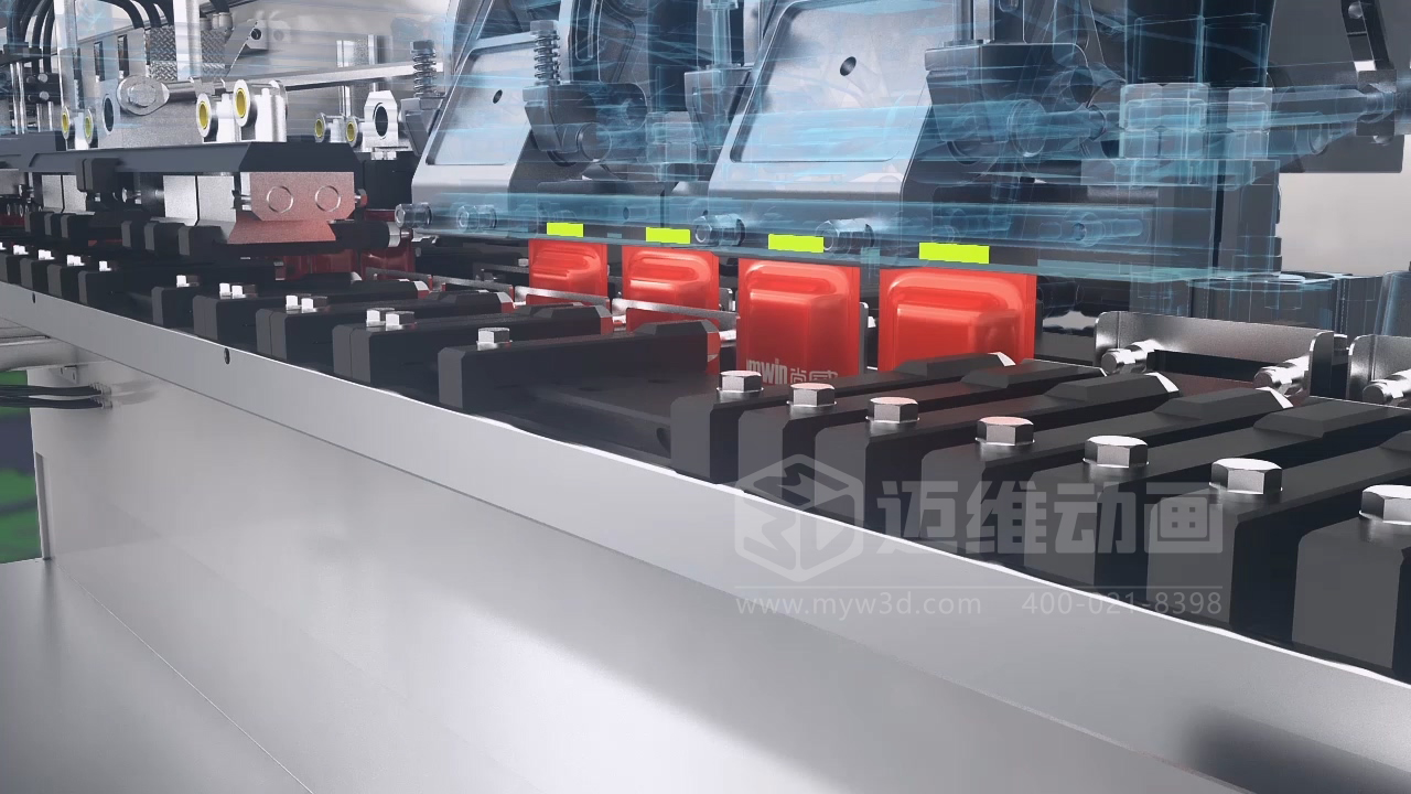 豆干包裝自動(dòng)化生產(chǎn)線三維動(dòng)畫(huà)展示(圖10) 豆干包裝自動(dòng)化生產(chǎn)線三維動(dòng)畫(huà)展示(圖10)